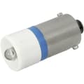 Miniatyrbild 1 av 2: CML 18602357 LED-signallampa Blå BA9s 24 V/DC, 24 V/AC 680 mcd