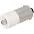 Miniatyrbild 1 av 2: CML 1860235W3 LED-signallampa Kallvit BA9s 24 V/DC, 24 V/AC 2100 mcd