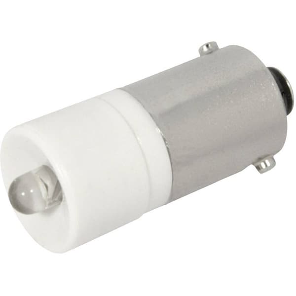 CML 186003BW3D LED-signallampa Vit BA9s 24 V/DC, 24 V/AC 950 mcd