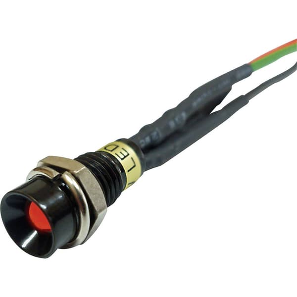 Sedeco BD-0608B LED-signallampa flerfärgig Röd, Grön 12 V/DC