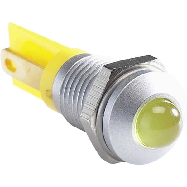 APEM Q8P1CXXY220E LED-signallampa Gul 230 V/AC