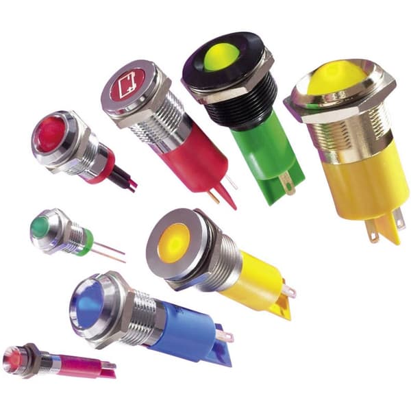 APEM Q16P1BXXG12E LED-signallampa Grön 12 V/DC