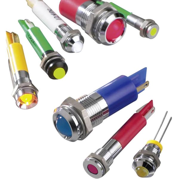 APEM Q16P1BXXG12E LED-signallampa Grön 12 V/DC