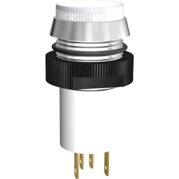 Signal Construct SKCE16214 750/2100 mcd LED-signallampa flerfärgig Röd, Grön 24 V/DC 750 mcd, 2100 mcd