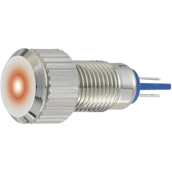 TRU COMPONENTS 149484 LED-signallampa Röd 12 V/DC, 12 V/AC
