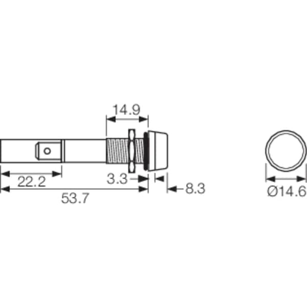 Arcolectric (Bulgin Ltd.) C0277OSMAA LED-signallampa Grön 230 V/AC