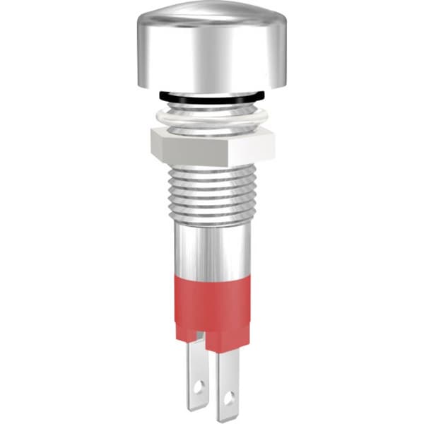 Signal Construct SMLD 08012 LED-signallampa Röd 12 V/DC 20 mA 120 mcd