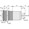 Miniatyrbild 3 av 3: CML 195A1251MUC LED-signallampa Grön 12 V/DC, 12 V/AC