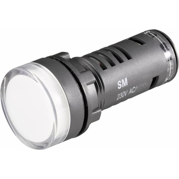 Barthelme 58702411 LED-signallampa Röd 24 V/DC, 24 V/AC