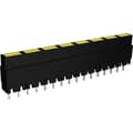 Miniatyrbild 1 av 3: Signal Construct ZALS 081 LED-serie 8x Gul (L x B x H) 40.8 x 3.7 x 9 mm
