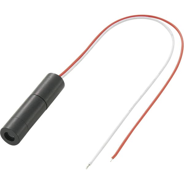 TRU COMPONENTS LM01RDD-F Lasermodul Punkt Röd 0.95 mW