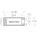 Miniatyrbild 3 av 3: Recom Lighting RCD-24-0.70/PL/B LED-driver 36 V/DC 700 mA