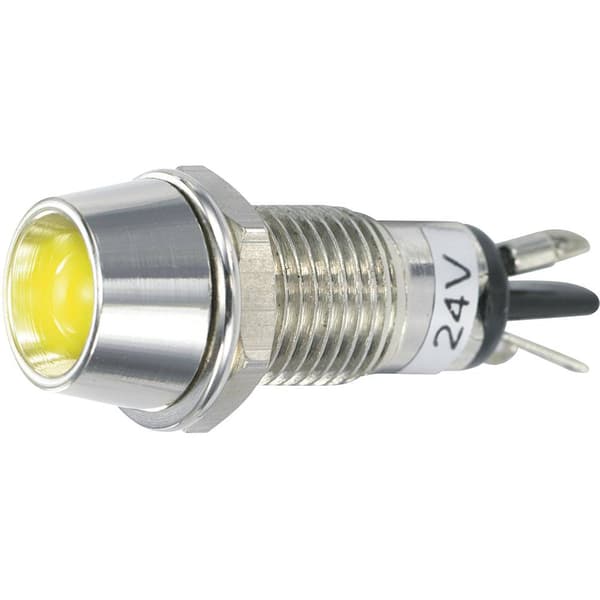 TRU COMPONENTS TC-R9-115L 24 V YELLOW LED-signallampa Gul 24 V/DC