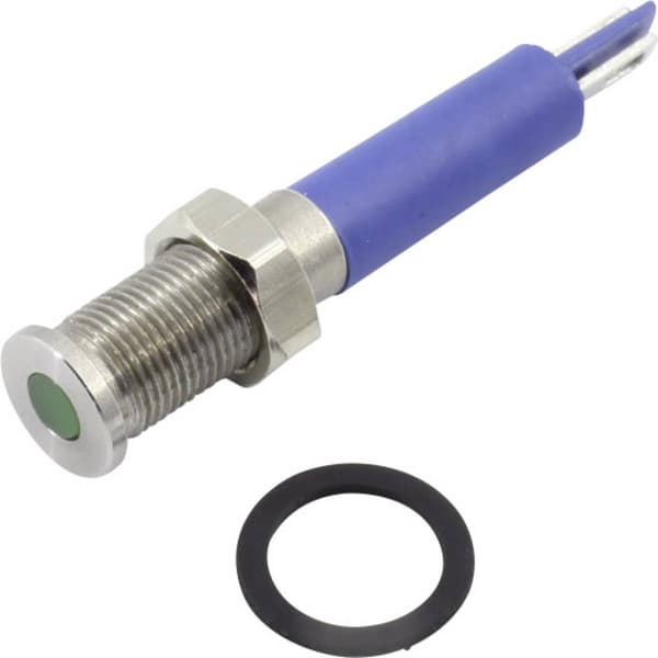 TRU COMPONENTS 1605945 LED-signallampa Grön 24 V DC/AC 200 mcd