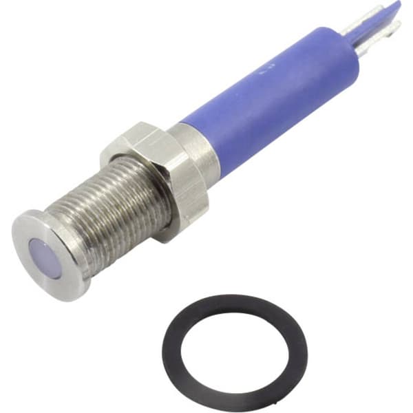 TRU COMPONENTS 1605947 LED-signallampa Vit 24 V DC/AC 350 mcd