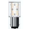 Miniatyrbild 1 av 2: Oshino OD-Y01SM12B15-24 LED-signallampa Gul BA15d 24 V/AC, 24 V/DC 2500 mlm