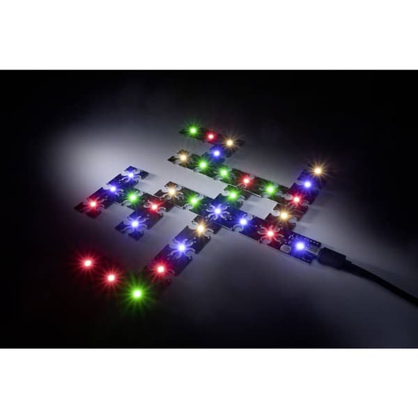 Lumitronix Platt-LED Blå (L x B x H) 30.10 x 25 x 4.80 mm