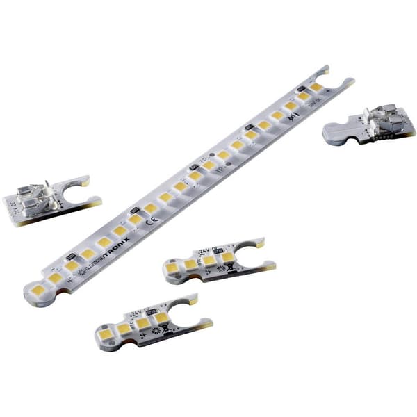 Lumitronix  Platt-LED  Varmvit  (L x B x H) 104 x 10 x 2.33 mm
