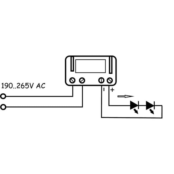 Barthelme LED-konverter 700 mA Driftspänning (max.): 265 V/AC