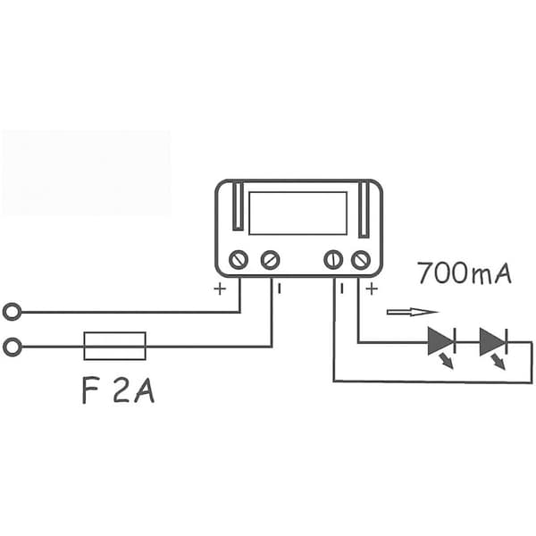Barthelme LED-konverter 700 mA Driftspänning (max.): 30 V/DC, 12 V/AC