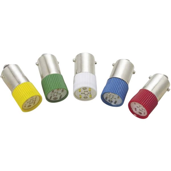 Barthelme 70113298 LED-lampa Vit BA9s 220 V/DC, 220 V/AC 4 mA 1.2 lm