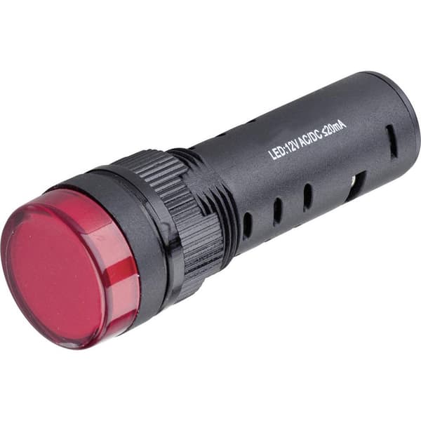Barthelme 58901211 LED-signallampa Röd 12 V/DC, 12 V/AC 20 mA