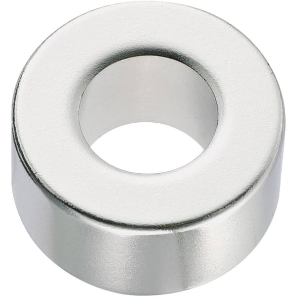 Conrad Components 506000 Permanentmagnet Ring (Ø x H) 20 mm x 10 mm N35 1.18 - 1.24 T Gränstemperatur (max.): 80 °C