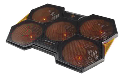 DELTACO GAMING Laptop cooler, 5x140mm fans