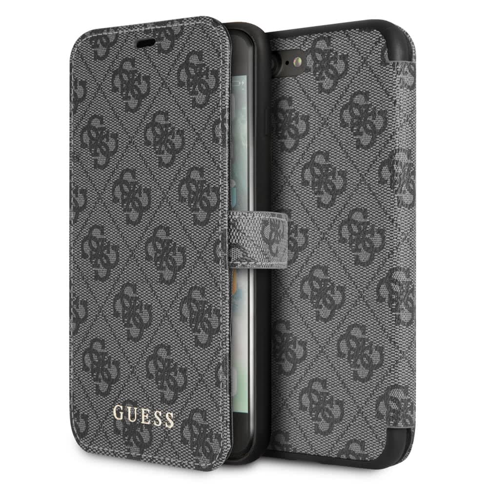 iPhone 7/8 Plus Suojakotelo Charms Book Case Harmaa