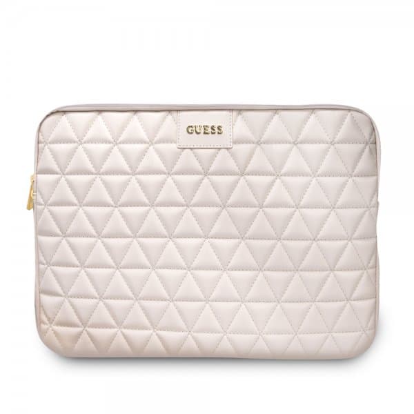 MacBook Sleeve 13 tum Quilted Vaaleanpunainen