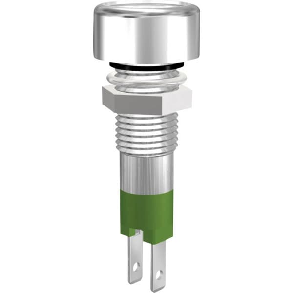 Signal Construct SMLD 08214 LED-signallampa Grön 24 V/DC 20 mA 120 mcd