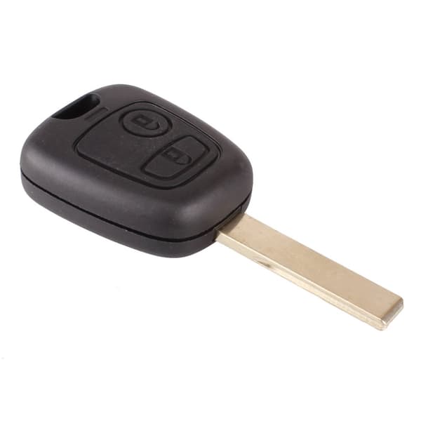 2-knapps bilnøkkeldeksel B For Citroen