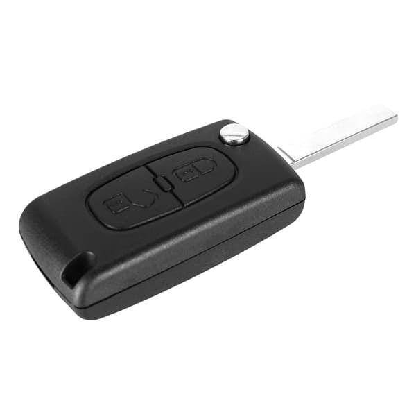 2-knapps CE0536 bilnøkkelskall VA2 for Citroen