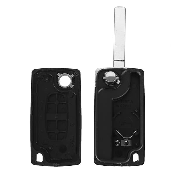 2-knapps CE0536 bilnøkkelskall VA2 for Citroen