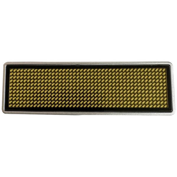 Shenzhen LeSun LED-namnskylt Orange 44 x 11 Pixel (B x H x D) 93 x 30 x 6 mm