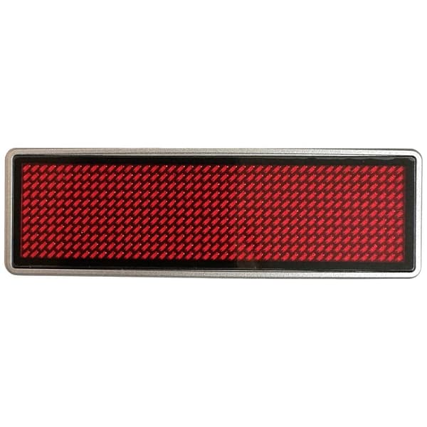 Shenzhen LeSun LED-namnskylt Röd 44 x 11 Pixel (B x H x D) 93 x 30 x 6 mm