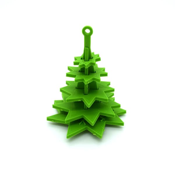 DIY juletre dekorasjon hengbart tre