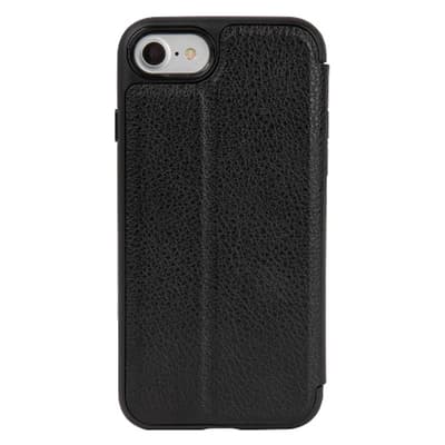 iPhone 7/8/SE Kotelo Symmetry Folio Etui Musta