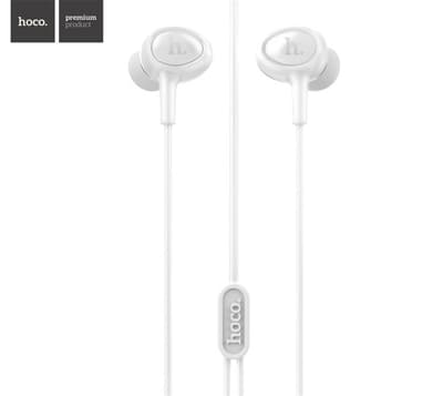 Universal Earphone M3 Hodetelefoner med Mic HHvit
