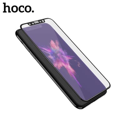 Radian Series Skärmskydd till iPhone X/Xs/11 Pro Härdat Glas 0.23mm Full Size Svart