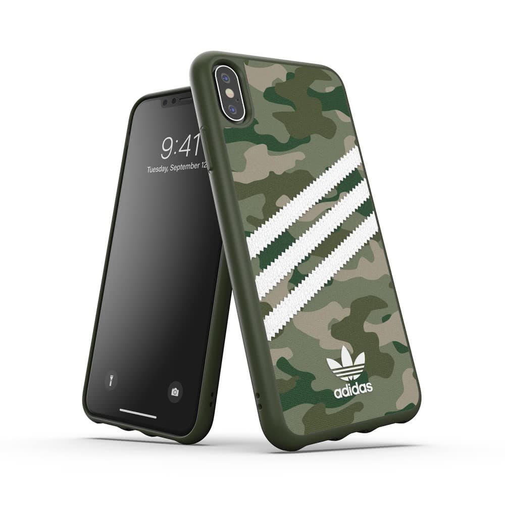 Adidas iPhone Xs Max Skal OR Moulded Case Camo FW19 Raw Green