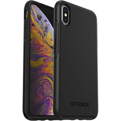 iPhone Xs Max Kuori Symmetry Series Musta