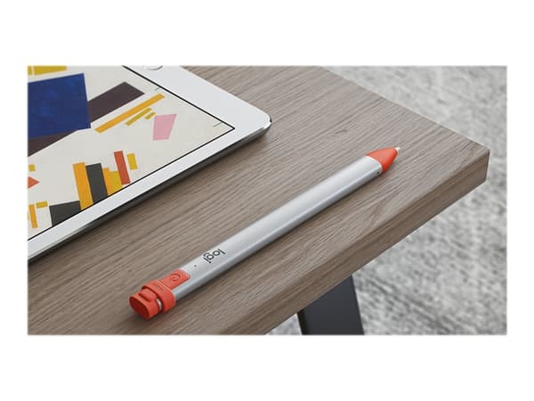 Logitech Crayon, Tabletti, Apple, Oranssi, Hopea, iPad 6th, Oranssi, Sisäinen