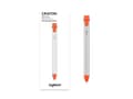 Pikkukuva 1 / 5: Logitech Crayon, Tabletti, Apple, Oranssi, Hopea, iPad 6th, Oranssi, Sisäinen