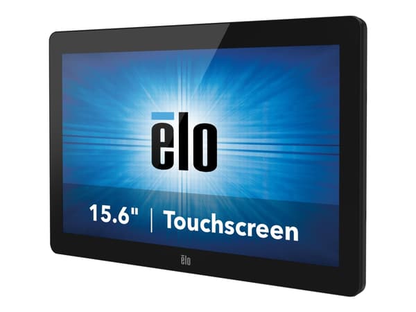 Elo 1502L - M-Series - LED-skärm - 15.6" - pekskärm - 1366 x 768 720p @ 60 Hz - 220 cd/m² - 600:1 - 10 ms - HDMI, VGA - högtalare - svart