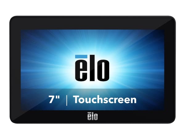 Elo Touch Solutions 0702L, 17,8 cm (7"), 800 x 480 pikseliä, LCD/TFT, 25 ms, Musta