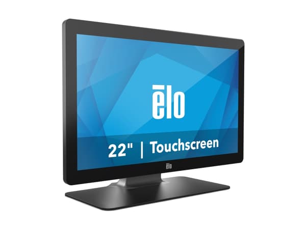 Elo 2202L - LCD-skärm - 22" (21.5" visbar) - pekskärm - 1920 x 1080 Full HD (1080p) @ 60 Hz - 250 cd/m² - 3000:1 - 25 ms - HDMI, VGA - högtalare - sv