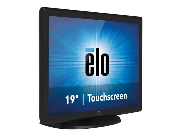 Elo Desktop Touchmonitors 1915L AccuTouch - LCD-skjerm - 19" - berøringsskjerm - 1280 x 1024 @ 75 Hz - 187 cd/m² - 1000:1 - 5 ms - VGA - mørk grå