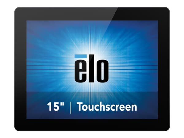 Elo Touch Solutions 1590L, 38,1 cm (15"), 1024 x 768 pikseliä, LCD, 16 ms, Musta
