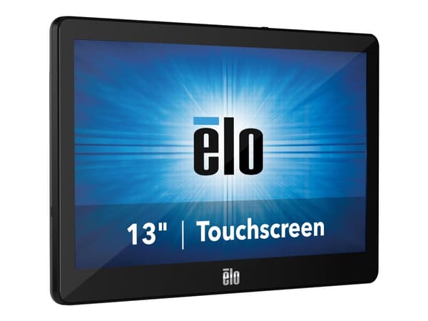 Elo ET1302L - Utan ställ - LCD-skärm - 13.3" - pekskärm - 1920 x 1080 Full HD (1080p) - 300 cd/m² - 800:1 - 25 ms - HDMI, VGA, USB-C - högtalare - sv